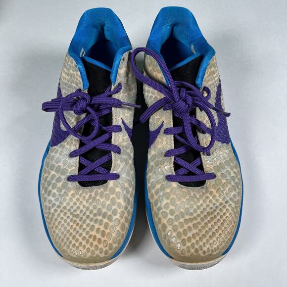Nike Kobe 6 VI Draft Day 2011 White Blue Purple Varsity 429659-102 Size 7 main image 7